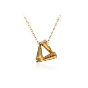 JIACHEN Custom Exquisite 18K Gold Plated Stainless Steel Zircon Pendant Stud Earrings Jewelry Women Wedding Anniversary