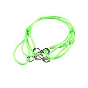 JIACHEN Customized Korea Silk Ropes Stainless Steel Trendy Number Charming Adjustable Friendship Charm Bracelet Unisex Wedding